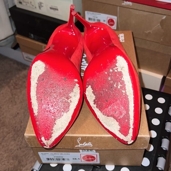 Christian Louboutin Eloise 100 Velours - Picture 6 of 7